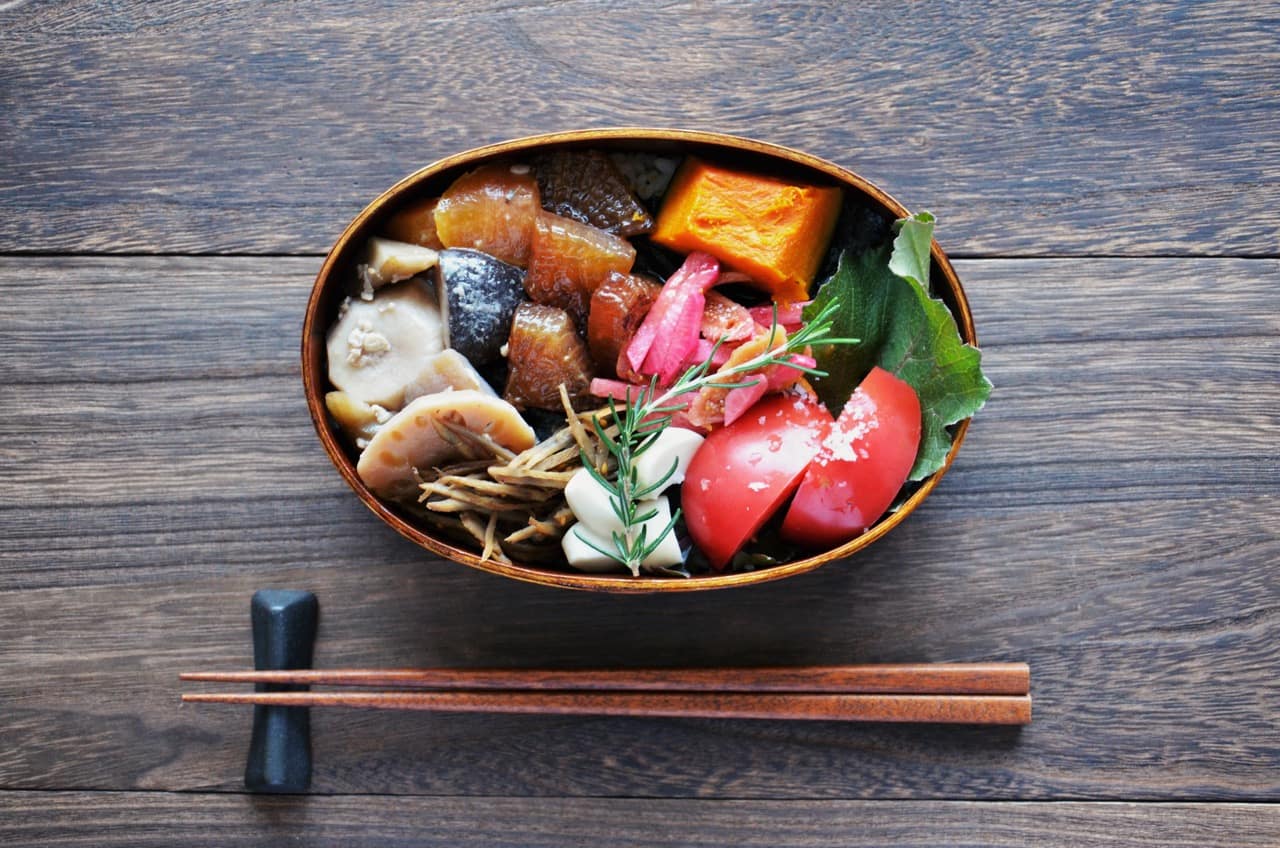 茶色のおかず多めの弁当 2021.11.24